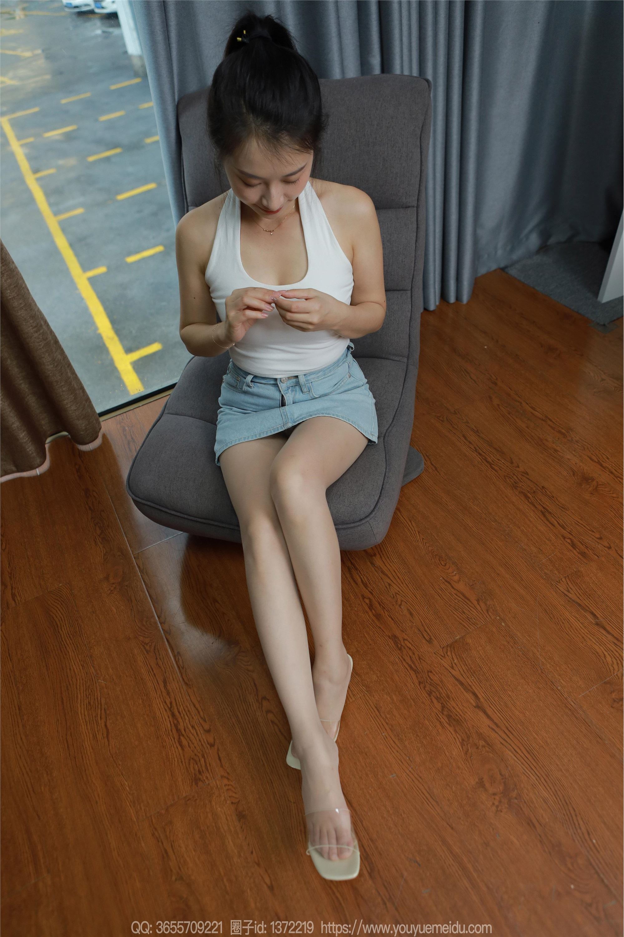 IESS异思趣向  2024.10.07 丝享家 1865 小婕《清爽凉鞋》